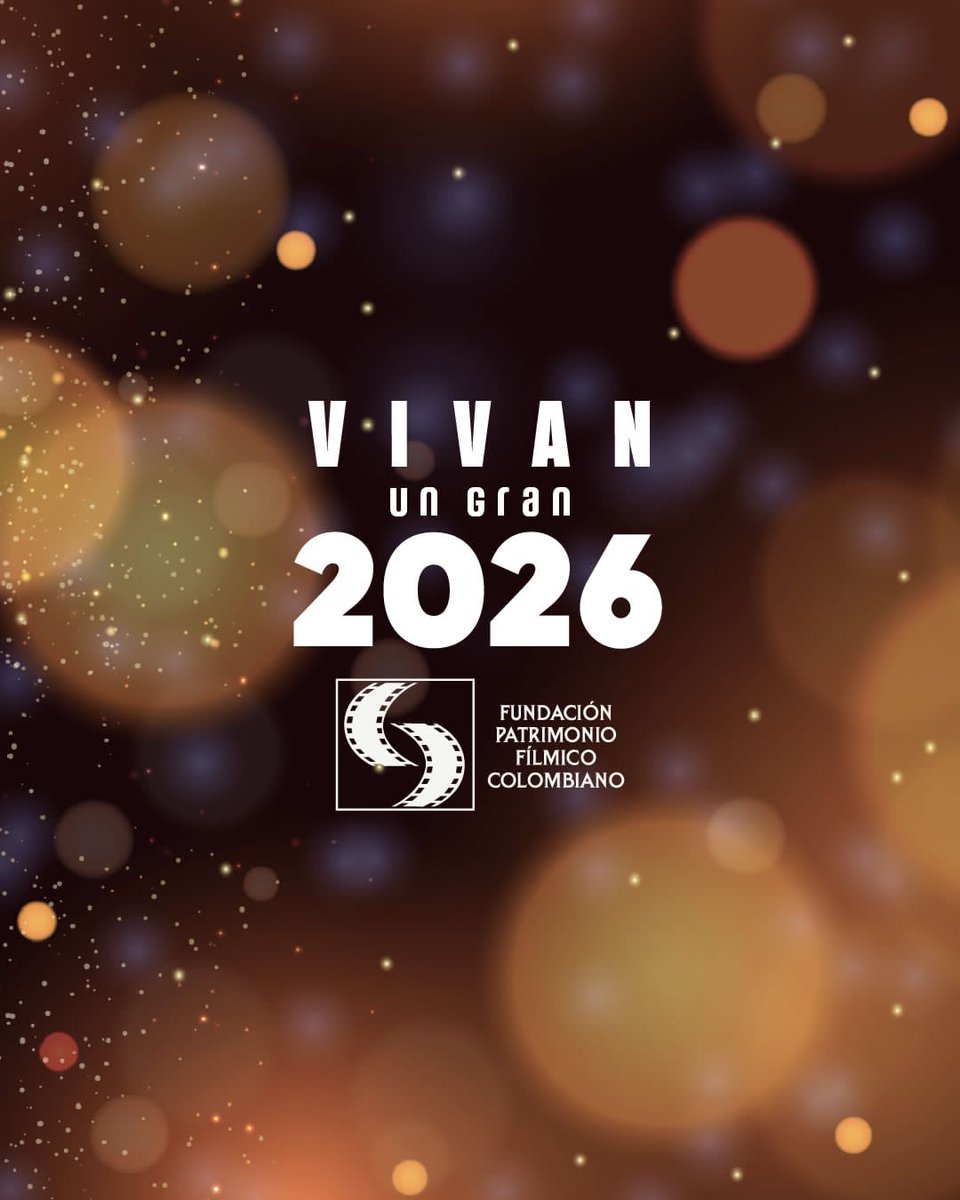 patfilmcolombia's tweet image. ¡Que este nuevo año nos siga encontrando preservando la memoria audiovisual del país, celebrando nuestras historias y fortaleciendo el cine como patrimonio cultural de todos!