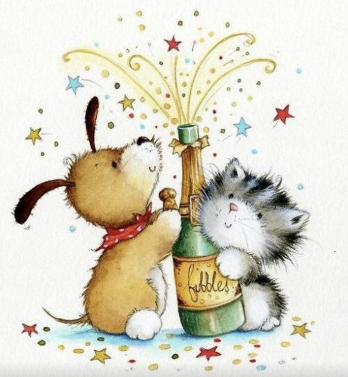 #twitterrudel
Allen Zweibeinern und Vierbeinern ein gutes neues Jahr. Kommt gut und unbeschadet hinein. Für die Kranken sind noch die besten Genesungswünsche im Gepäck, für die Gesunden ein „Weiter So“. 🫶🫶🫶🍀