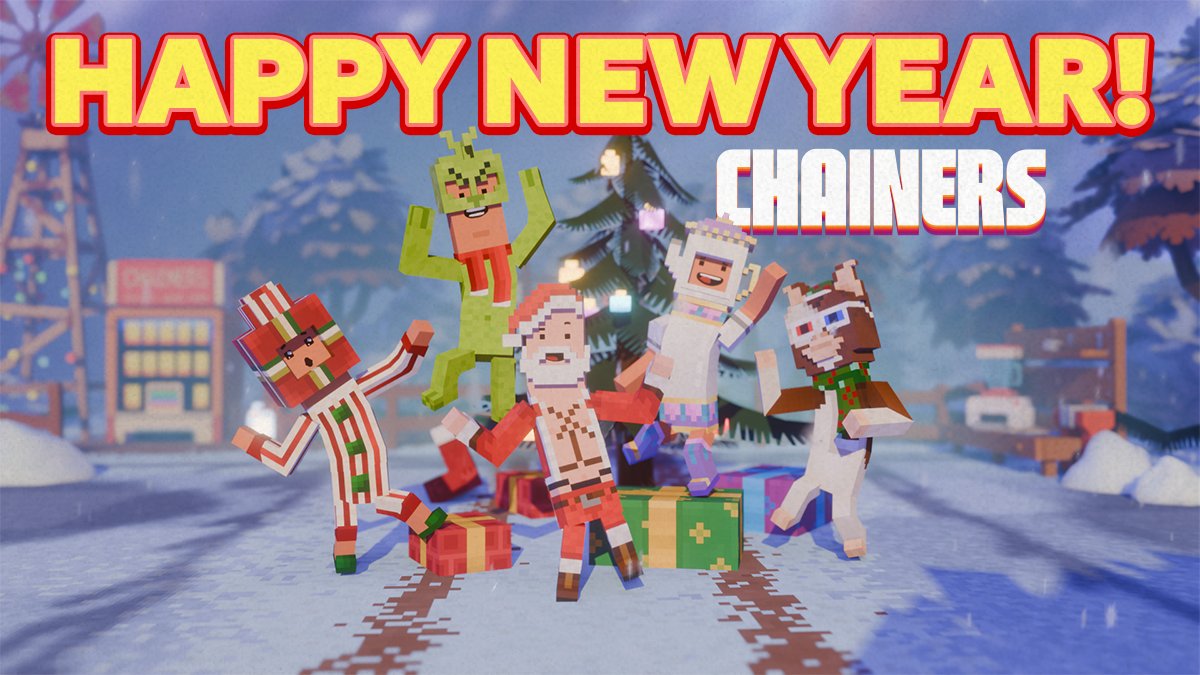 ChainersGame's tweet image. 🎉Happy New Year, Chainers! 🎉 + $CFB Gift from Chainer Claus! 🎅

2025 was a rollercoaster for Chainers game! We rebuilt from the ground up, ramped up gameplay, and teamed up with some of the coolest games and projects out there! ❤️

Thanks to you, Chainers is making waves…