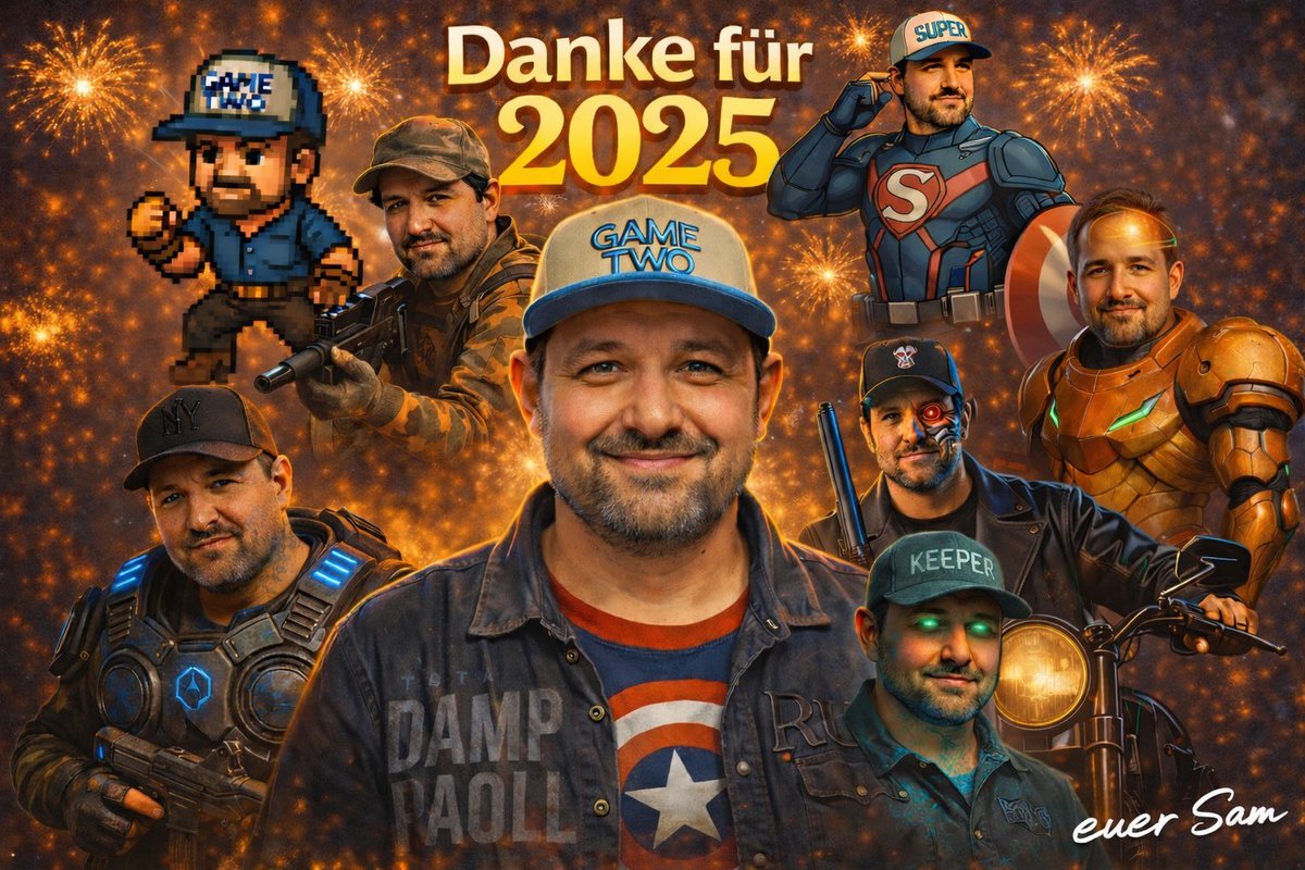 Danke für 2025 ❤️

2025 war ein verdammt gutes Jahr – und das liegt nicht nur an mir.
Vor allem liegt es an euch.

Danke an die Community fürs Zuschauen, Zuhören, Mitfiebern, Kommentieren und Unterstützen. Für jede Minute Aufmerksamkeit, jedes Feedback und jeden Moment.