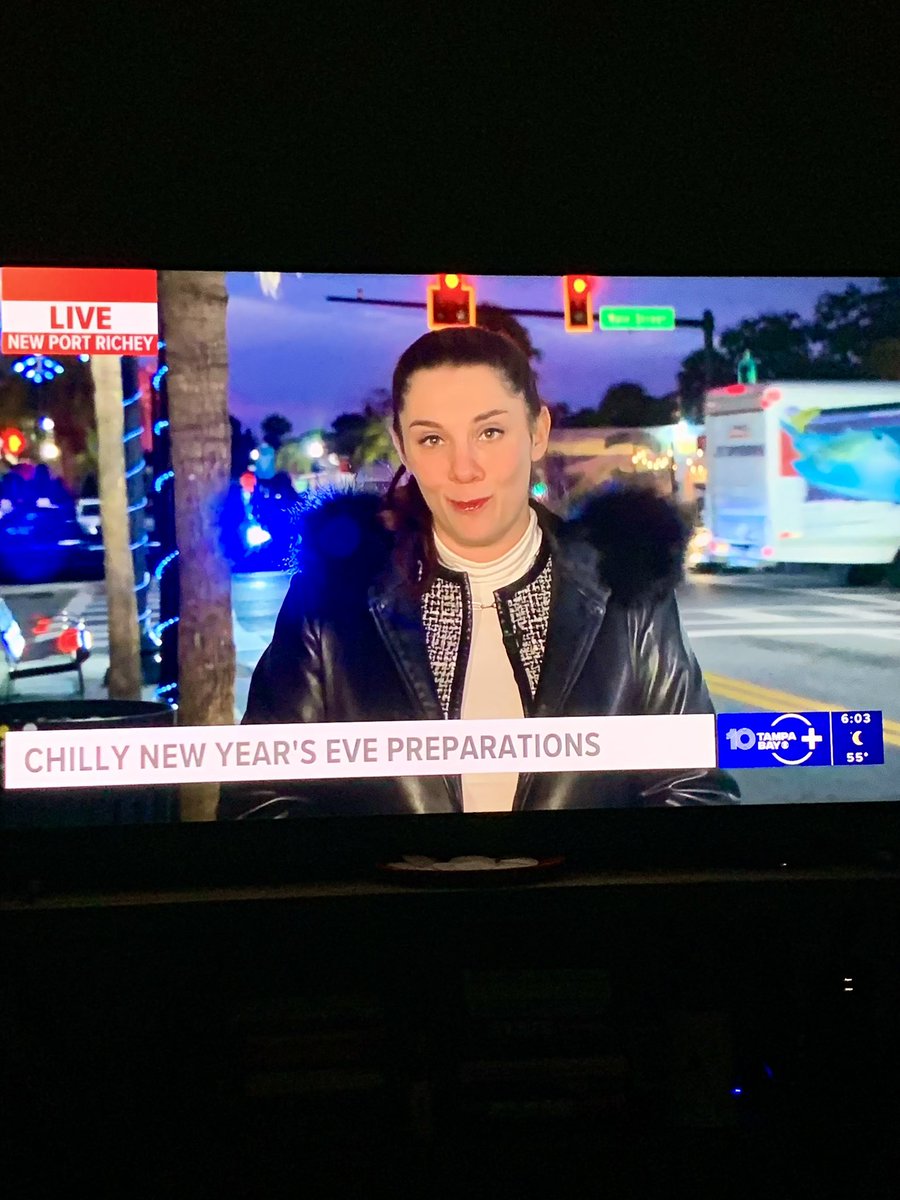 My dad turning on the TV and sending me this pic? 

Pleasant surprise.

Wearing a winter coat and gloves in Florida ahead of New Year’s Eve? 

Unpleasant surprise.

Here’s to more surprises (good or otherwise) in 2026.