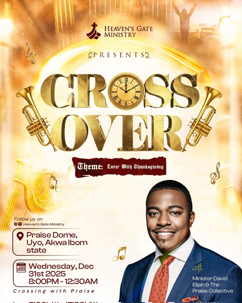 MEDU_GRAPHICS's tweet image. Designed this fictional Cross Over flyer as a reflection of 2025 growth, lessons, discipline, and gratitude.
This year shaped me creatively and personally.
Next year, we go harder, wiser, and more intentional.
Here’s to crossing over stronger. ✨🙏
#GraphicDesign #CreativeGrowth