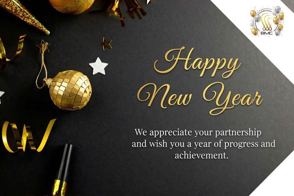 Wishing you a prosperous and successful new year from all of us at BMC. We are proud to support our clients through trusted accounting services and tailored business management consultation, helping you make confident decisions and achieve your goals.