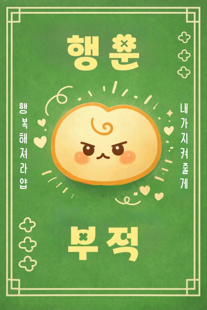 doduck_0201's tweet image. 2️⃣0️⃣2️⃣6️⃣ 행운부적 

궁빵이가 여러분을 지켜줍니다(๑•̀ㅅ•́)و✧