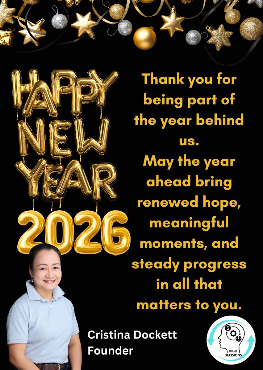 Thank you for everything 2025!

2026 I am ready for you!