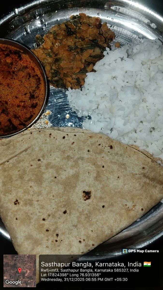MdrsBc's tweet photo. Dinner  #SocialAudit_SWDMeals #SocialWelfare_Karnataka https://t.co/6JUkrban0F
