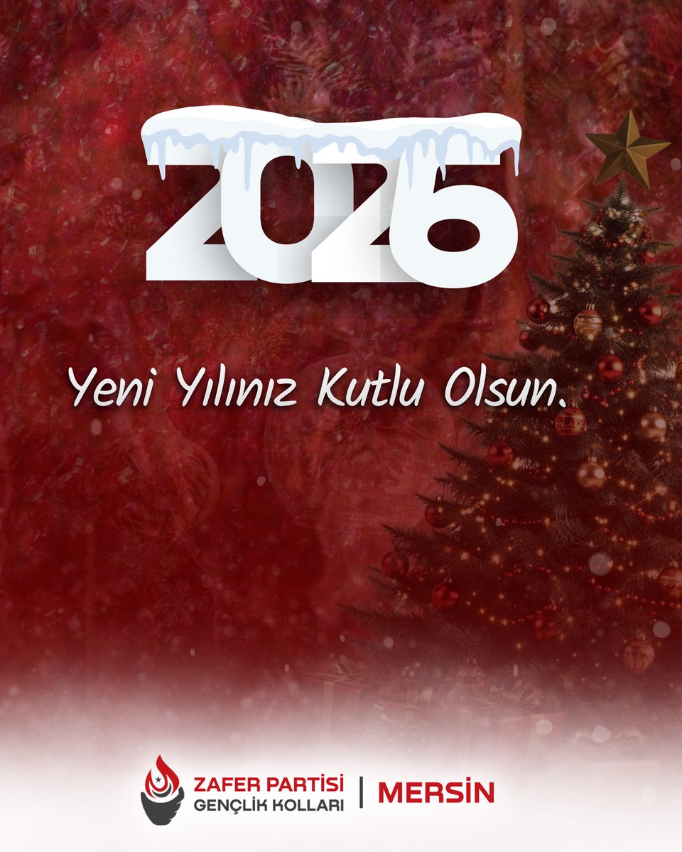 Yeni yılın; ülkemize huzur, gençlerimize umut, milletimize ise güç getirmesini diliyoruz. Tüm Türk milletinin yeni yılı kutlu olsun.