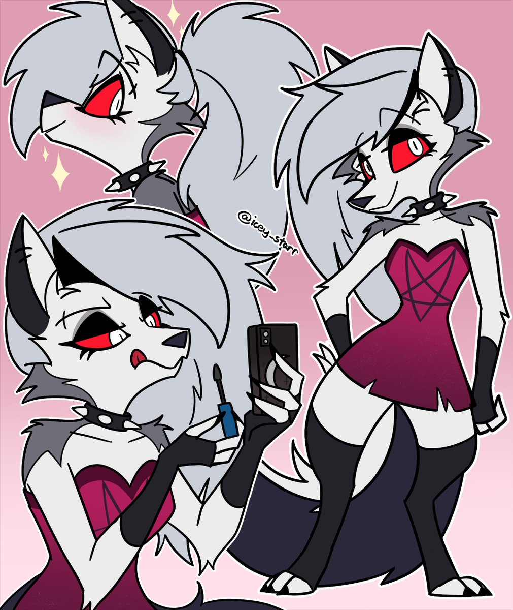 Dress🖤 

#loona #HelluvaBossFanart #HelluvaBossLoona