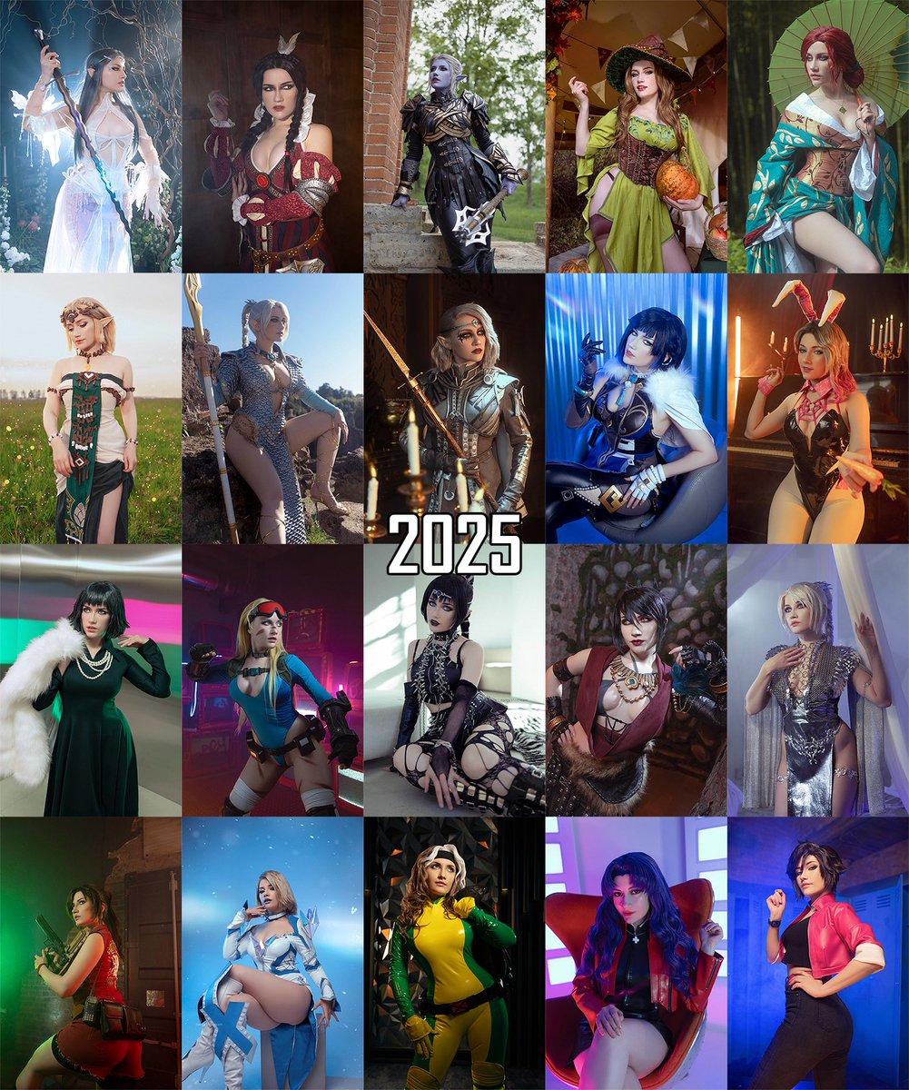 My cosplays of 2025