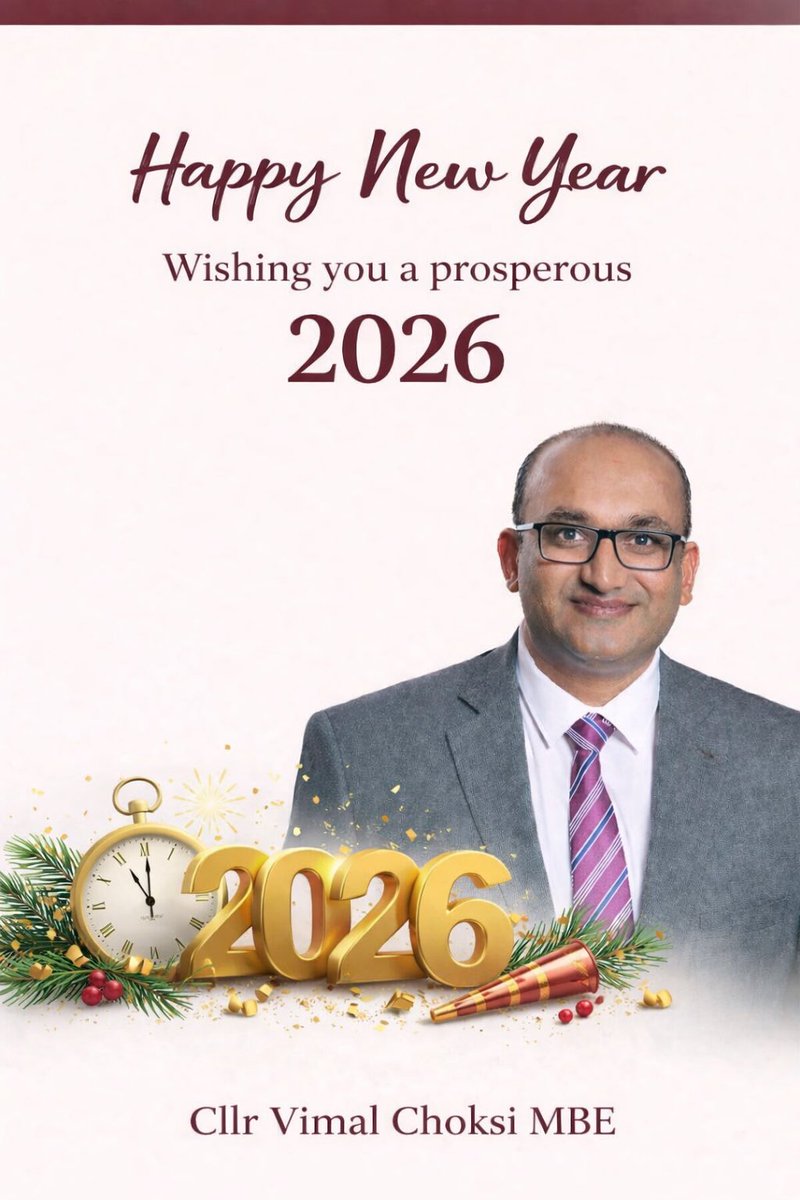 Cllr Vimal Choksi MBE tweet media