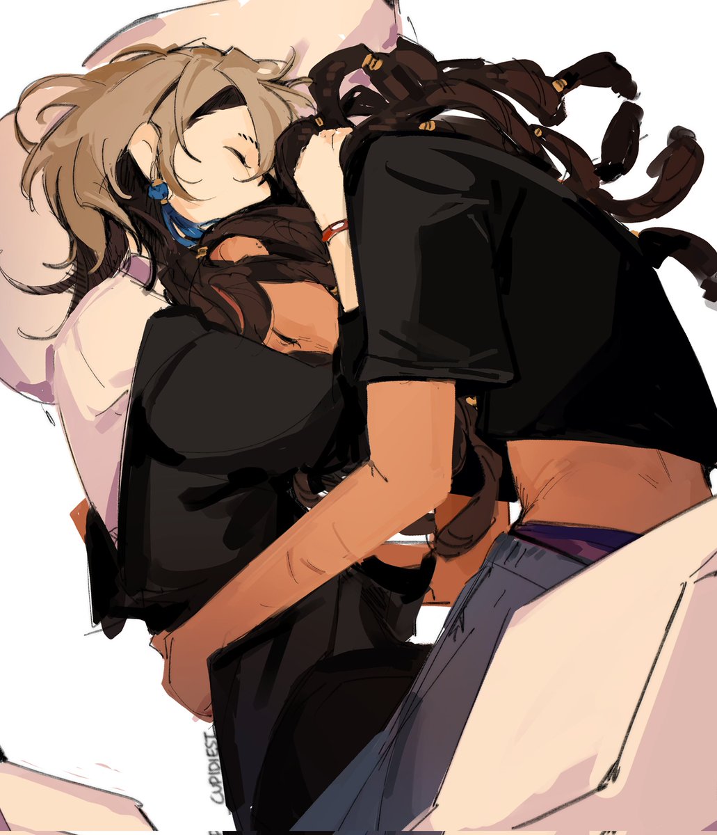 cupidiest's tweet image. have a yuriful new year #janka