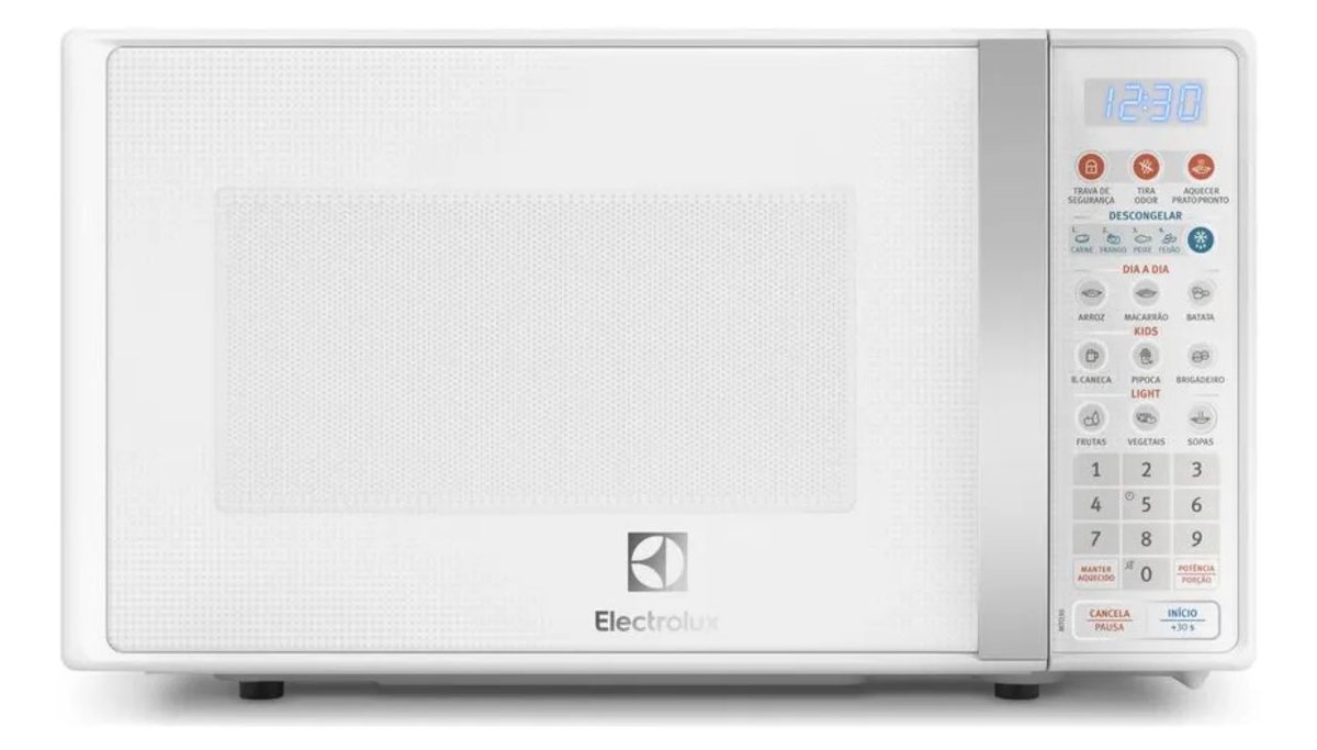 SwishPromotion's tweet image. Micro-ondas Electrolux 20L Branco com Função Tira Odor e Descongelar MTO30 127v

De: 649 R$

Por: 449 R$

Link Mercado Livre: mercadolivre.com/sec/22e1usW