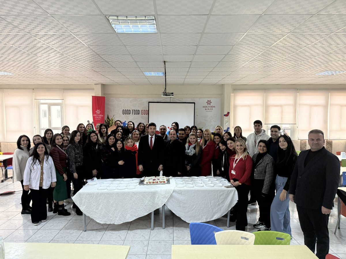YasinHaboglu's tweet photo. Adana Mektebim Koleji’nde kıymetli öğretmenlerimizle bir araya gelerek,
2026 yılına dair iyi dilek ve temennilerimizi paylaştık.

Başarı, sağlık ve huzur dolu bir yıl dileklerimizi ilettik.

#MektebimKoleji #AdanaMektebim #EğitimdeGüçlüKadrolar #BirlikteGeleceğe https://t.co/LAYUhPkrXl