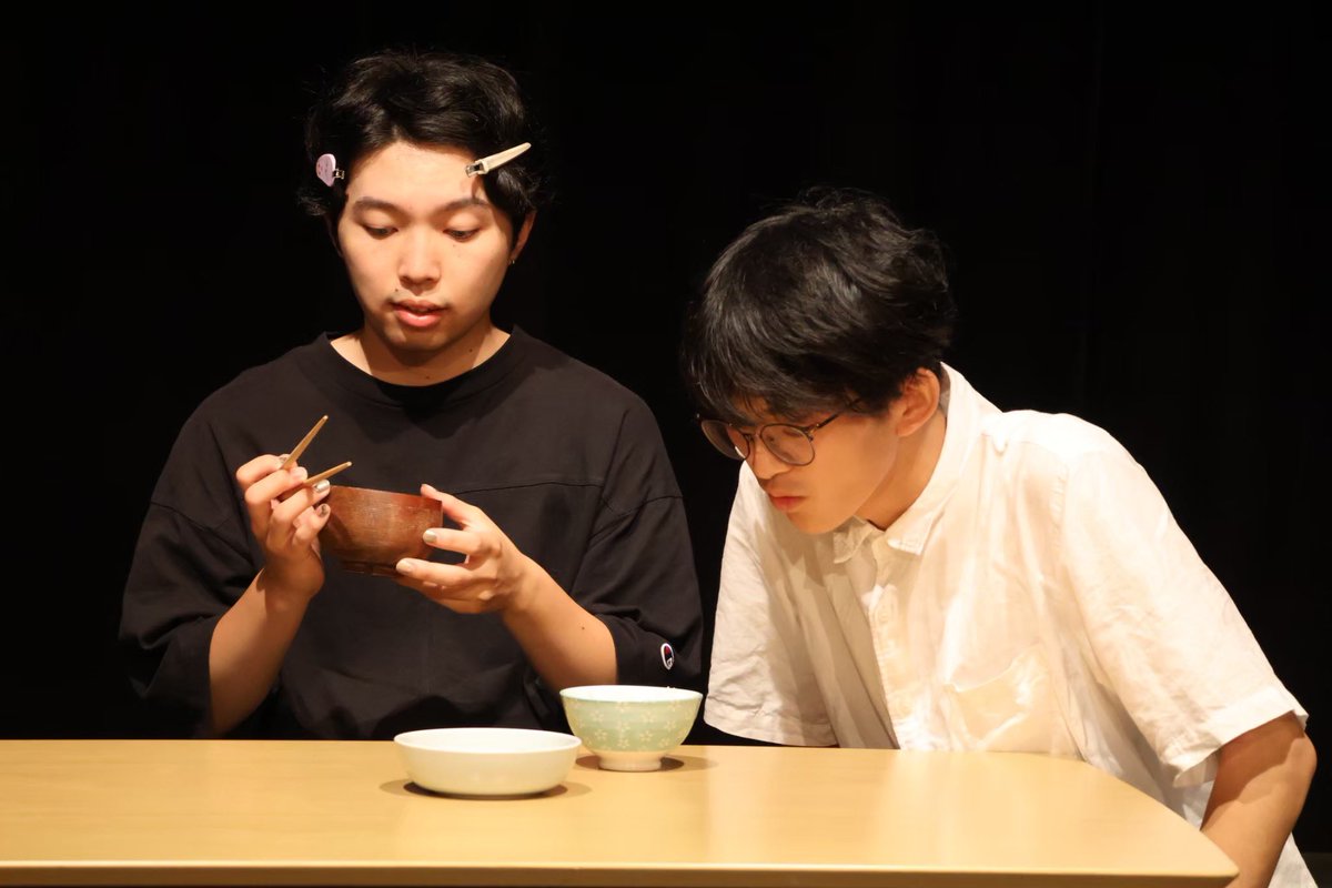 _yumusubi's tweet photo. ⋱ 劇団夕結び 2025年を振り返る⋰   
￣￣￣￣￣￣￣￣￣￣￣￣￣￣￣￣��

🔖 カタリナアートレストランvol.03
『Dear My Sweety』
作•演出 : 清水はづき
8.10 - 8.11 @カタリナスタジオ

#劇団夕結び #夕結びsweety https://t.co/AzfGQlY8pE