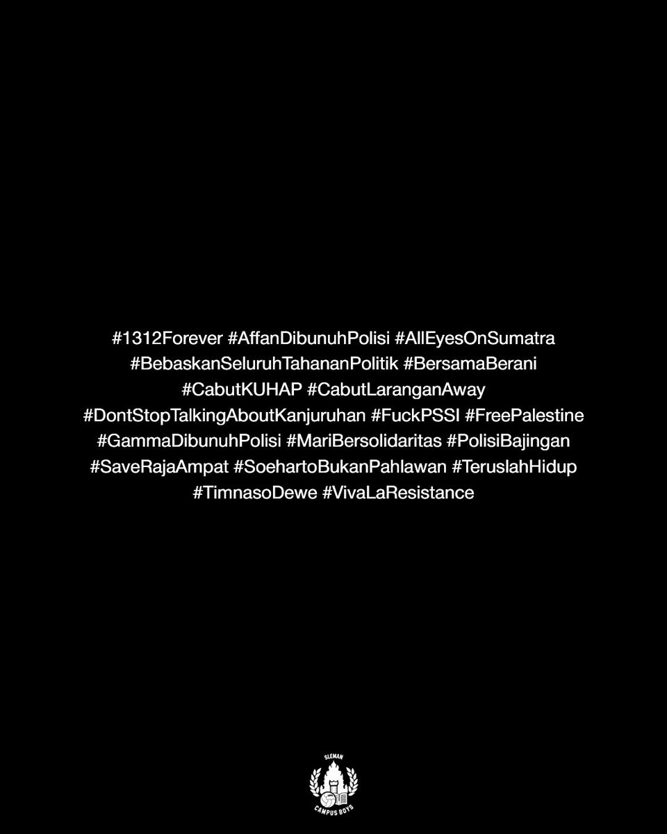 Tahun yang telah memberi banyak pelajaran. Sempat tertatih di pertengahan tahun, kami mencoba belajar agar tetap bertahan. Beranjak bulan, semakin dikhianati keadaan, tapi pukulan di musim sebelumnya telah membentuk arti kesetiaan.