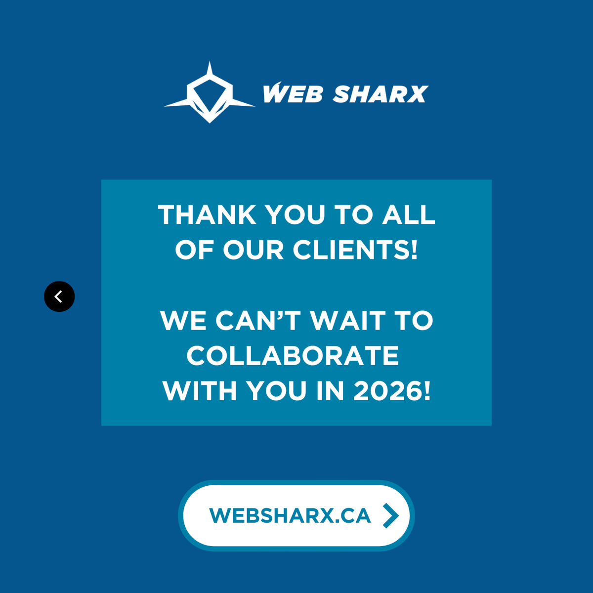 websharx's tweet photo. 2025 Wrapped 🎉
From logos and websites to full-scale digital marketing, this year was all about building, scaling, and delivering results.
Thank you to every client who trusted Web Sharx, we can’t wait to collaborate more in 2026 🚀 https://t.co/FJgcXWt17E