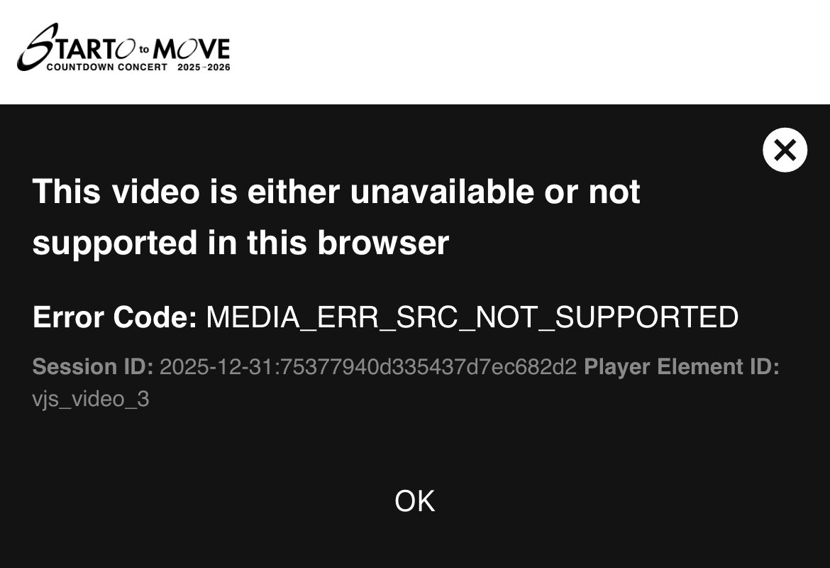 カウコン生配信エラー出て見れないんですけどマジで勘弁して笑