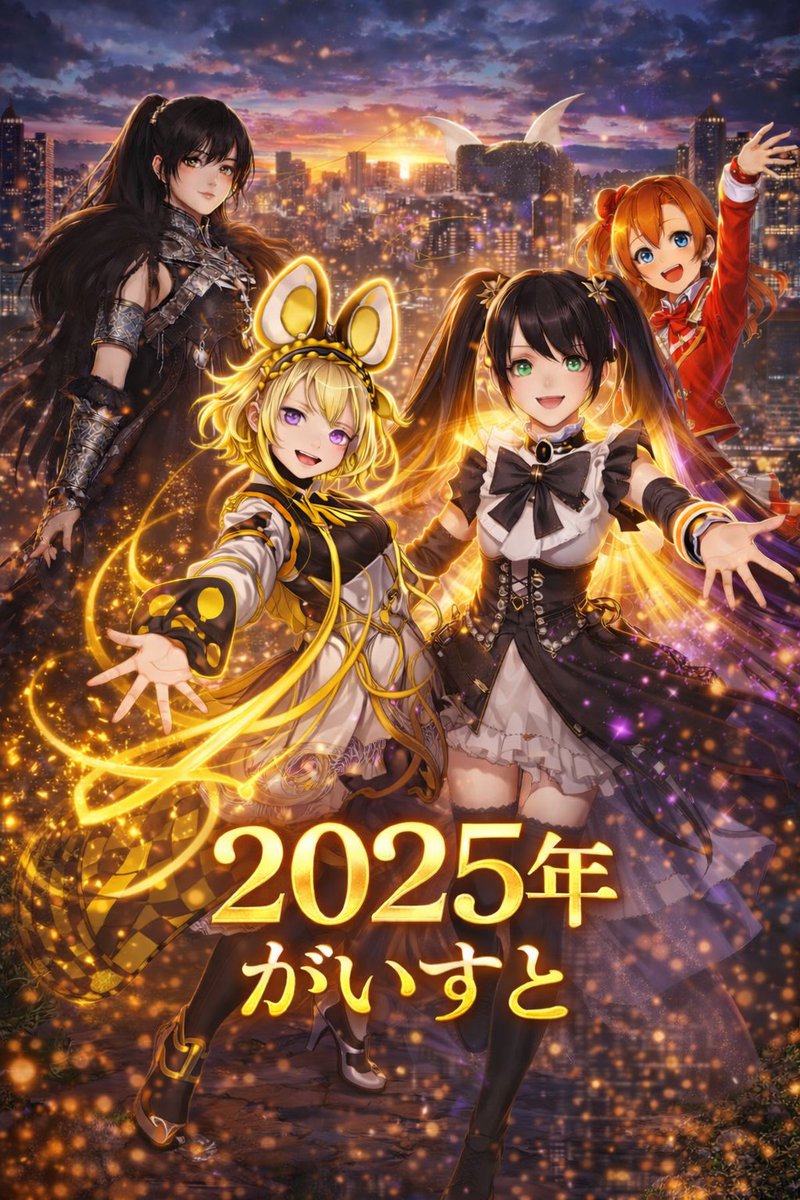 2025年もお世話になりました。 2026年も引き続きよろしくお願いいたし