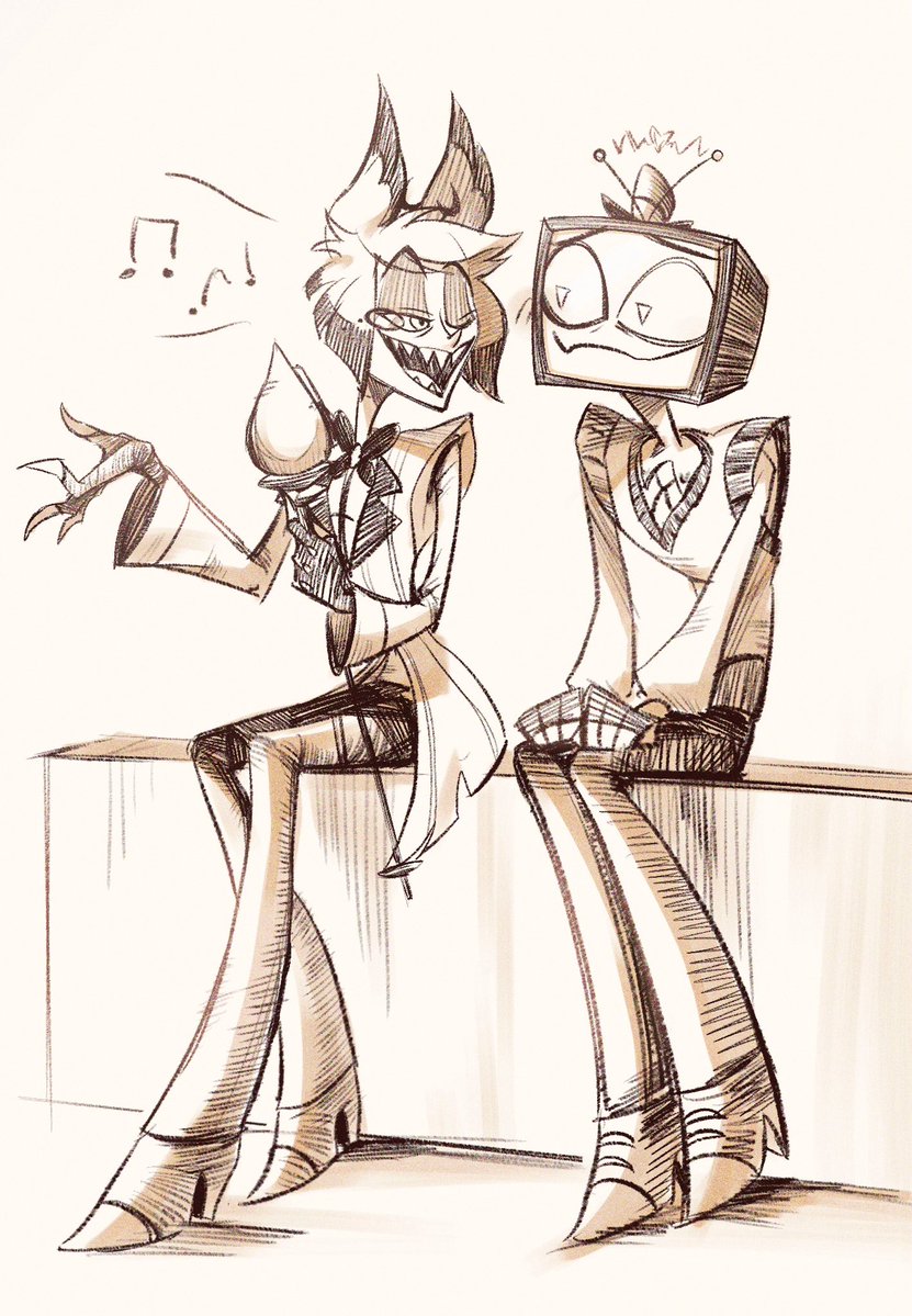 #voxal
ヴォクアラ📺🦌

ヴィンセントくんの特等席
描き納めです。来年も沢山描きたい。