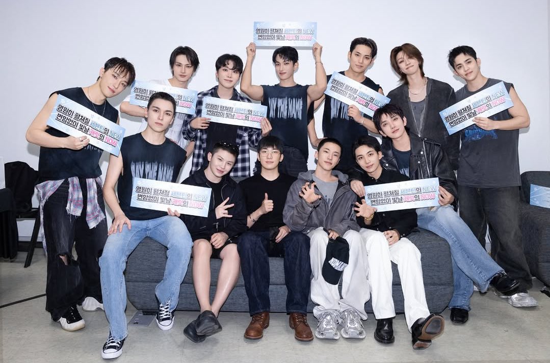 lovrehani's tweet image. WE LOVE OUR SEVENTEEN OT13 PICS 😭😭