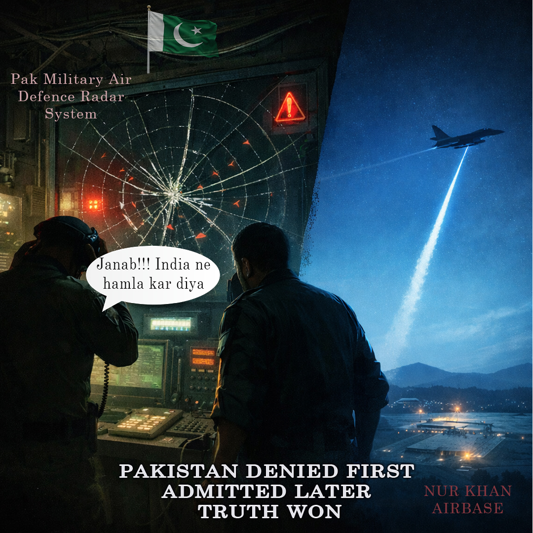 Asif21223's tweet photo. Claims emerging regarding an alleged incident at Nur Khan Airbase. The digital discourse highlights a shift from initial denials to later admissions. What are the confirmed facts behind these reports.

#NurKhanAirbase #DefenseNews #FactCheck https://t.co/HJ9XuYkmRA