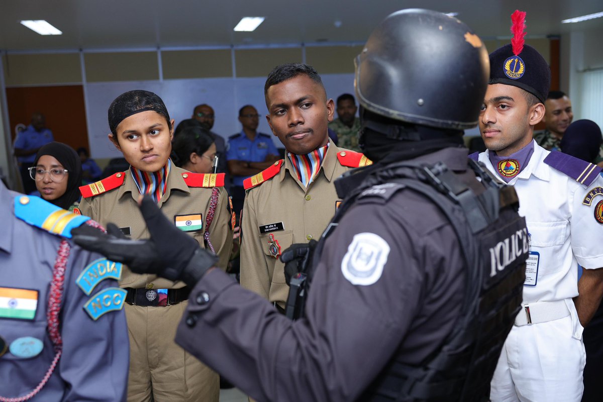 Maldives Police tweet media