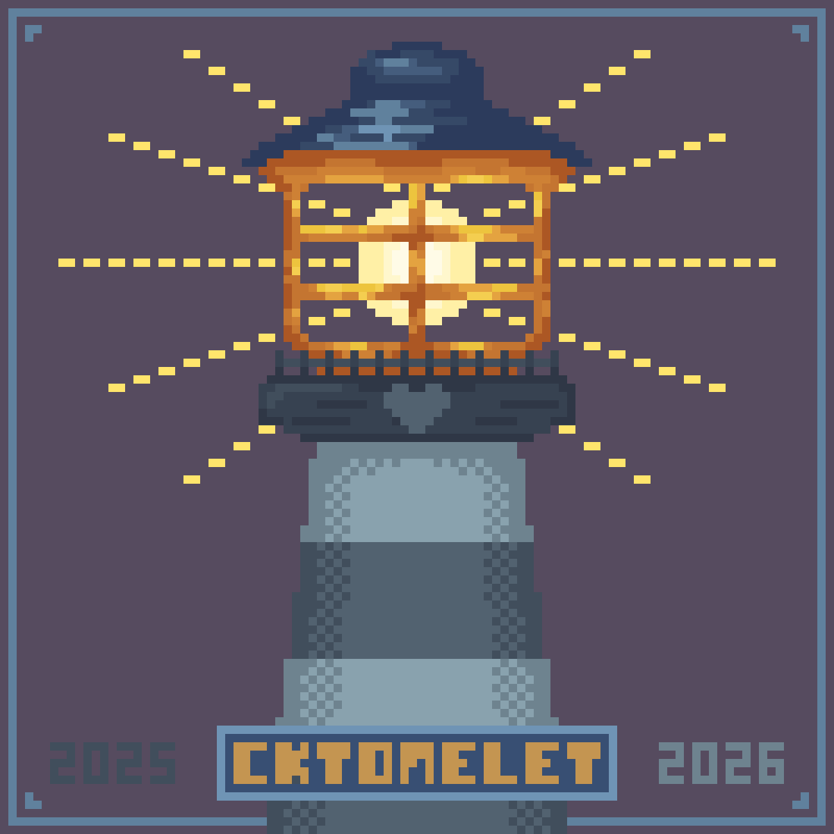 omeletmist's tweet photo. 今年的燈塔
剛回國沒什麼時間畫XD

總之祝大家新年快樂
よいお年を

#lighthouse #新年 https://t.co/Q4wsV4gnDA