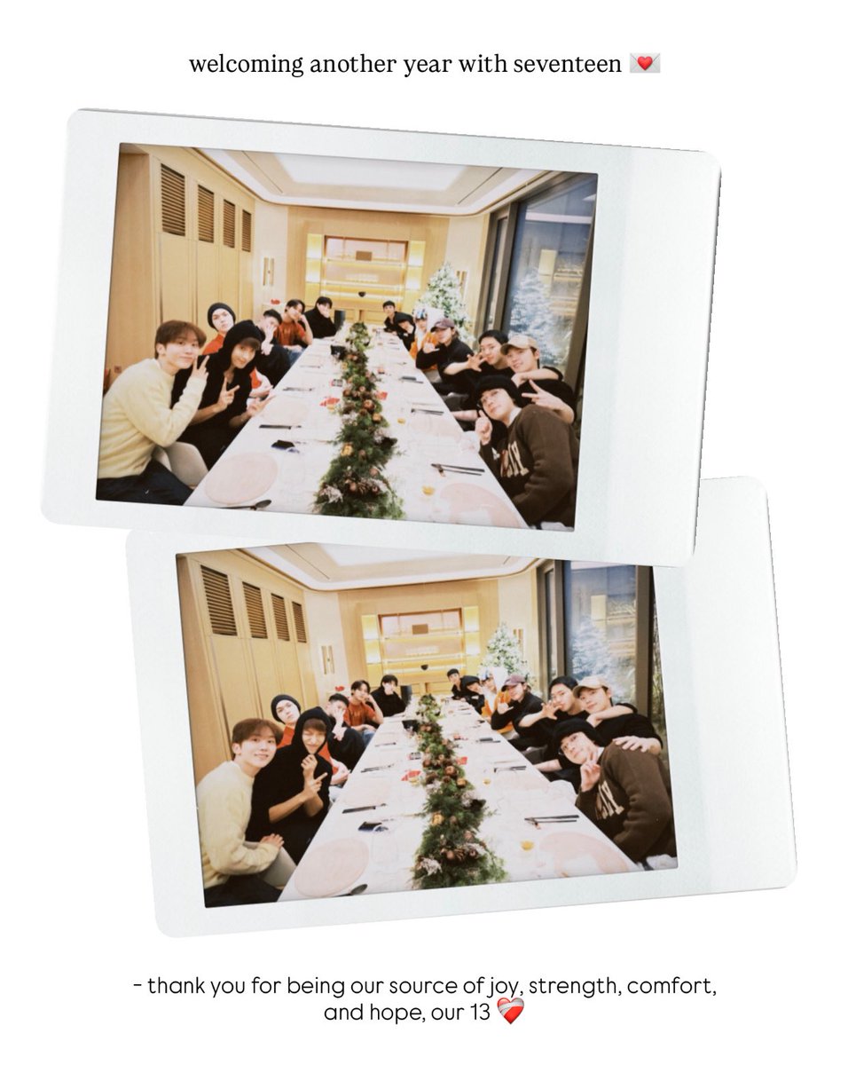 wonudupe's tweet image. — let's be together for a long time. happy new year, our 13 🩷