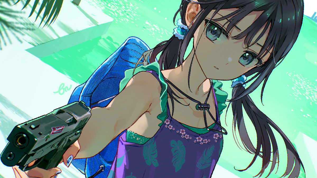 「#2025年自分が選ぶ今年の4枚 凪咲ちゃん顔アップ4枚。 描いてて楽しかったの」|Tivのイラスト
