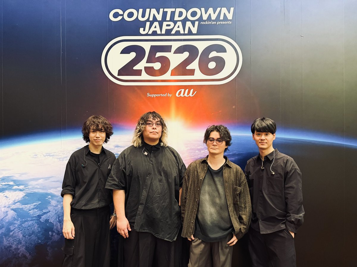 nagamikazuya's tweet image. センチミリメンタル

『COUNTDOWN JAPAN 25/26』
MOON STAGE

センミリ的にも個人的にも初のCDJ。
自分のバンドの時からずっと憧れていたステージ。センミリの音楽で、この場所で演奏させてもらえて本当に嬉しいです！

最高でした！！🔥
ありがとうございました！！

#CDJ
#CDJ2526
@rockinon_fes