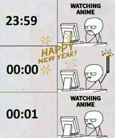 New year be like: