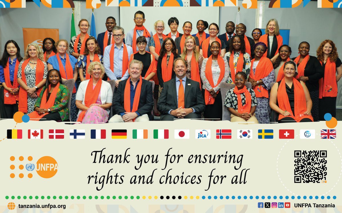 MarkB_Schreiner's tweet image. We would like to thank all our #partners for fruitful &amp;amp; inspiring collaboration in 2025!
 
Together, we continue to make a difference to the lives of millions of women &amp;amp; girls across #Tanzania.

🙏 Asanteni sana 

@UNFPATanzania @mfa_tanzania