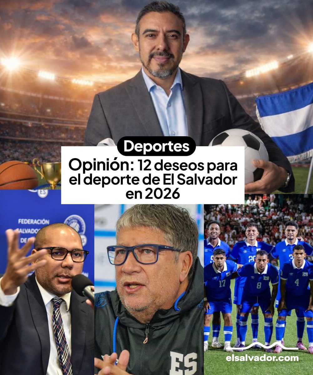 elsalvadorcom's tweet photo. #Deportes | Doce regalos que le harán mucho bien a la actividad deportiva en el país, para este año que recién inicia. Va garduña, hay para todos. 

Leé más 👉 https://t.co/v89fuT0lCa https://t.co/vci658Ohqd