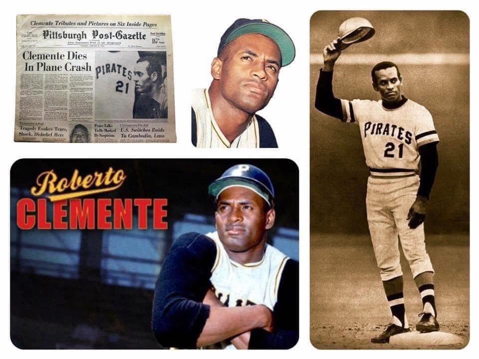 Today in History
December 31st
DIED ON THIS DAY
 Roberto Clemente died on this day in 1972. He died in a plane crash on December 31, 1972, on his way to bring much needed supplies to survivors of an earthquake in Nicaragua.  #OTD