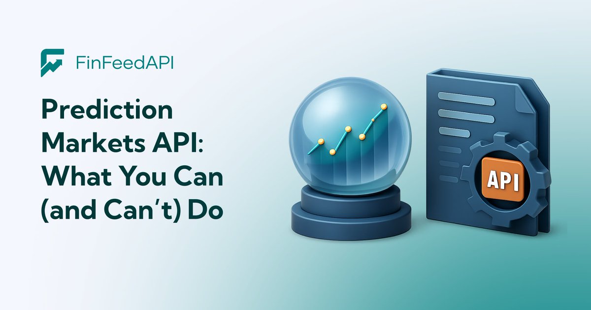 Prediction market data is annoying to work with.

Different platforms.
Different formats.
Different quirks.
So we built one API for <a href="/Polymarket/">Polymarket</a> , <a href="/Kalshi/">Kalshi</a> , <a href="/MyriadMarkets/">MYRIAD</a> , and <a href="/ManifoldMarkets/">Manifold</a> .

Markets.
Prices.
OHLCV.

If you’re curious check what we can do: