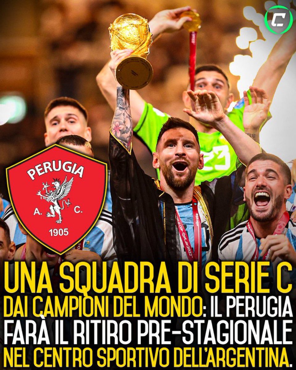 ¿El Perugia es el mismo que hizo la pretemporada en el predio de la AFA? Una SAD que recibió casi 6 millones de dólares de una cuenta donde iban los ingresos de los clubes del fútbol argentino. No puede ser.