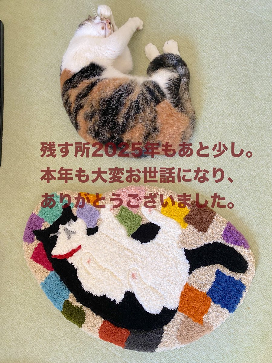 2025年最後のイベント、コミケもなんとか無事終わりホッとひと息。
本年も大変お世話になりありがとうございました。
また来年も新しいことにチャレンジして頑張りたいと思いますのでよろしくお願いいたします(๑>◡<๑)🌸