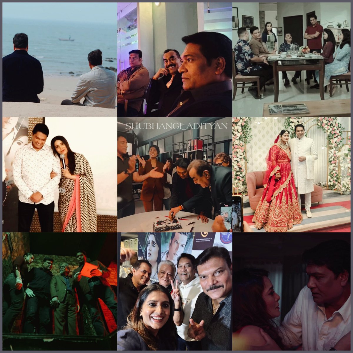 2025 : Memories made, moments lived❣Trio's beautiful pic 😍 Duo on the beach 😭 Aww when we got to know Adi sir, Sonali mam k crush hai 🥰🙈 Adi sir's b'day 🎂 &amp; I received reply from him 🥺🧿
Greatful 🙏🏻 Leaving behind the heavy, welcoming the hopeful ✨
#Cid #Cid2 #byebye2025