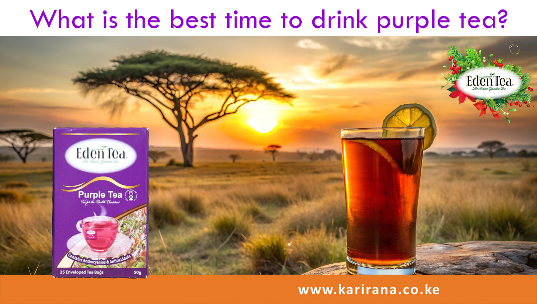Good evening Tea lovers. What is the best time to drink Purple Tea?
#TheFinestGardenTea