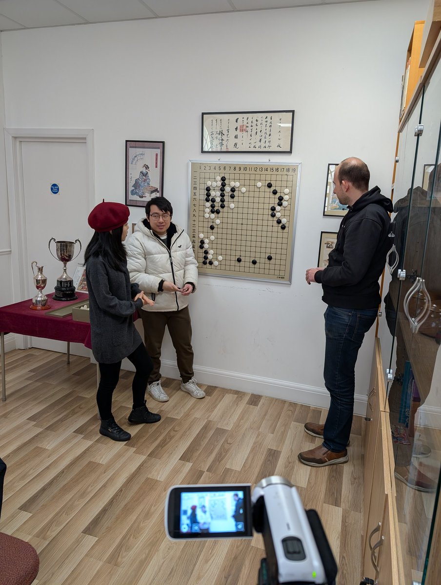 51st London Open discussion of game between Mateusz Surma and Dame Woo, with Fan Weijing #igo #weiqi #baduk #gogame