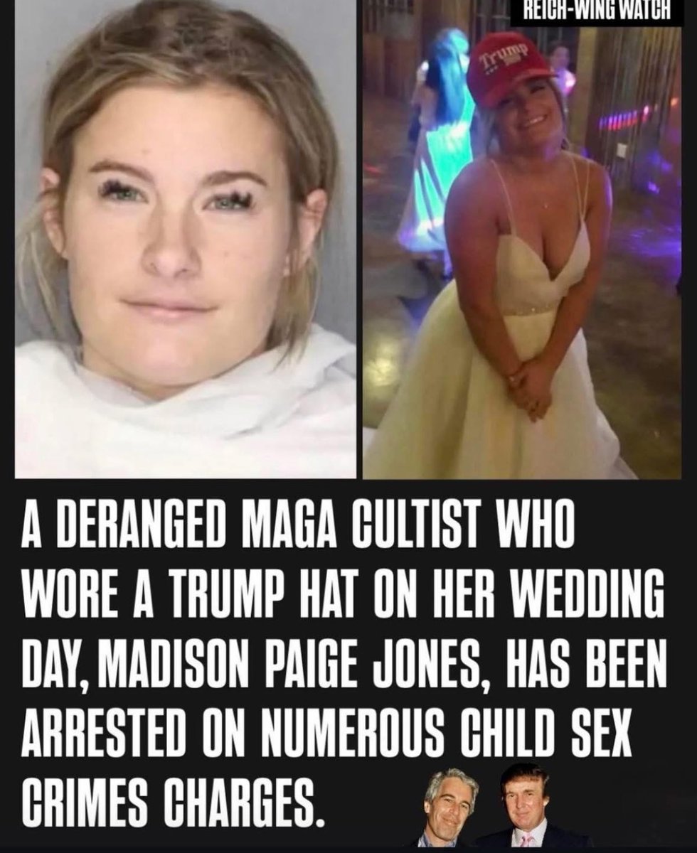 AnnieForTruth's tweet image. Meet Madison Paige Jones, another f*cking MAGA POS PEDOPHILE. 😡 

newschannel10.com/2025/12/31/ama…