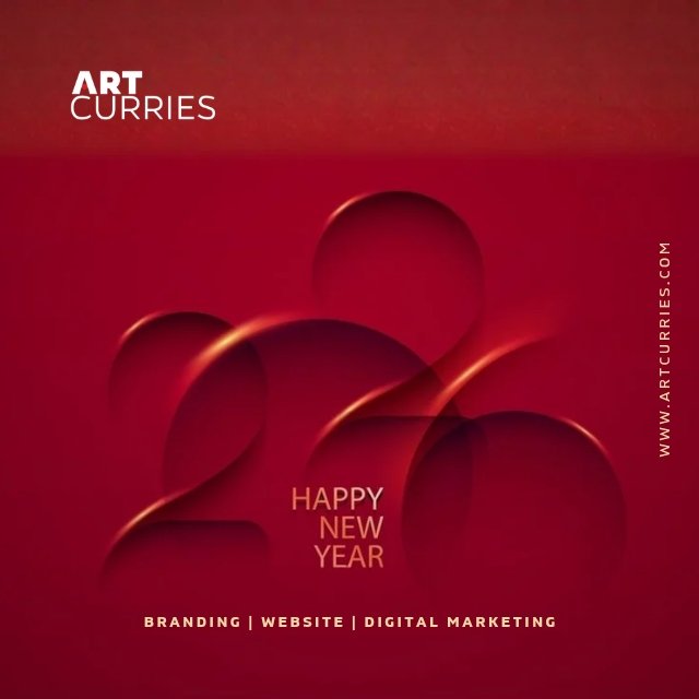 artcurries's tweet photo. New year brings new stories to tell. Art Curries is ready to craft yours with creativity and impact, wishing you a vibrant 2026! ❤️

#artcurries #happynewyear2026  #BrandingWithPurpose  #DesignThatInspires  #StorytellingThroughDesign  #NewBeginnings https://t.co/wE7MLnWhTp