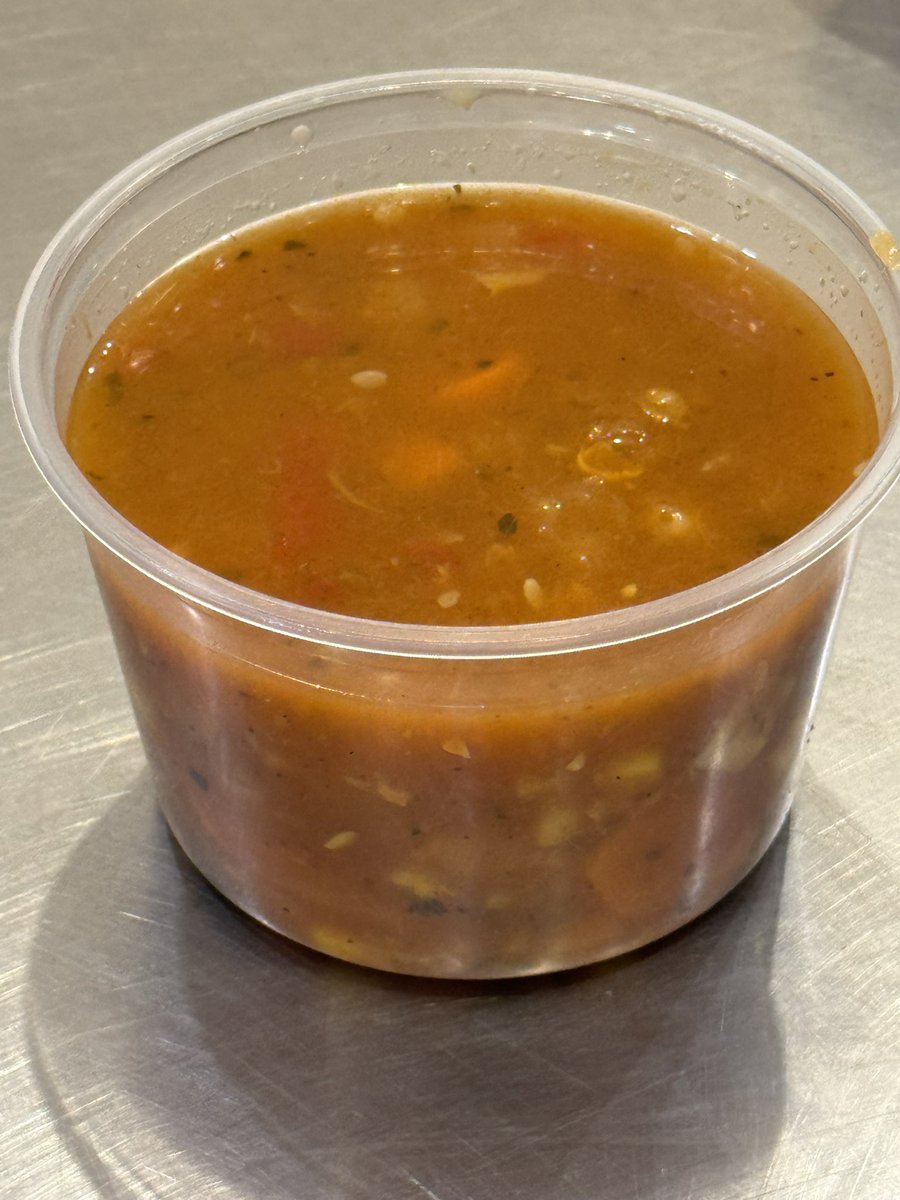 Michaels_Deli's tweet image. LIMITED SUPPLY TEST RUN of Steven’s Fire Roasted Vegetable Soup. It’s a bit 🥶but our soups are just the thing to 🥵 you up. Grab a pint of our latest or grab our greatest (Nana’s Chicken Noodle) #limited #testrun #soup #feedyoursoul #homecooking