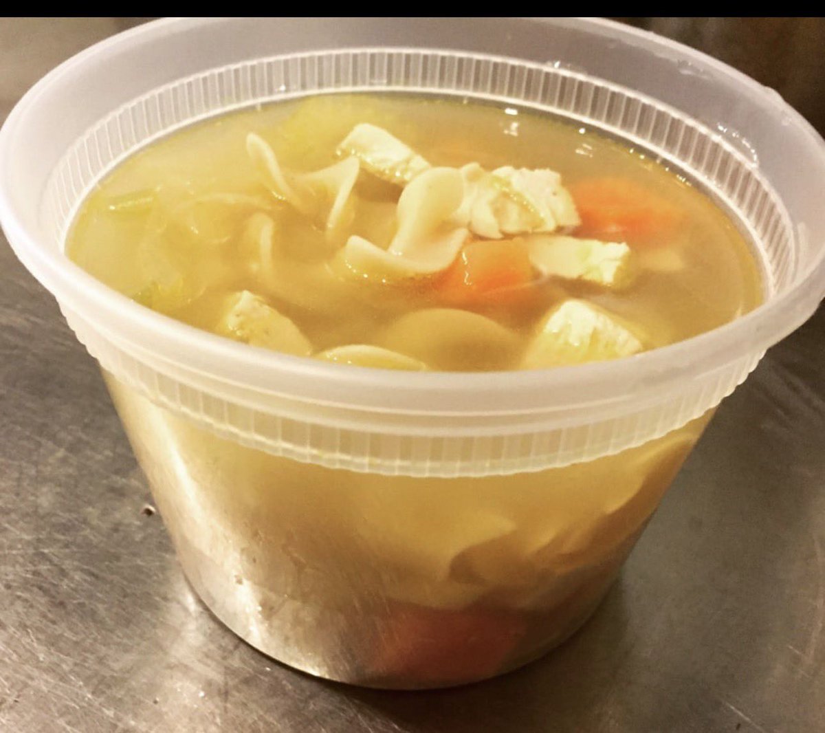 Michaels_Deli's tweet image. LIMITED SUPPLY TEST RUN of Steven’s Fire Roasted Vegetable Soup. It’s a bit 🥶but our soups are just the thing to 🥵 you up. Grab a pint of our latest or grab our greatest (Nana’s Chicken Noodle) #limited #testrun #soup #feedyoursoul #homecooking