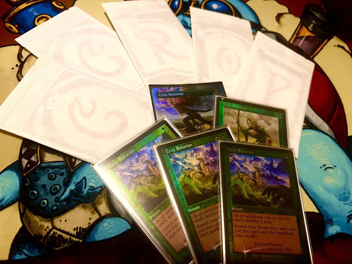 自称世界一のCrop Rotationコレクターなので、二つも開ければサージ