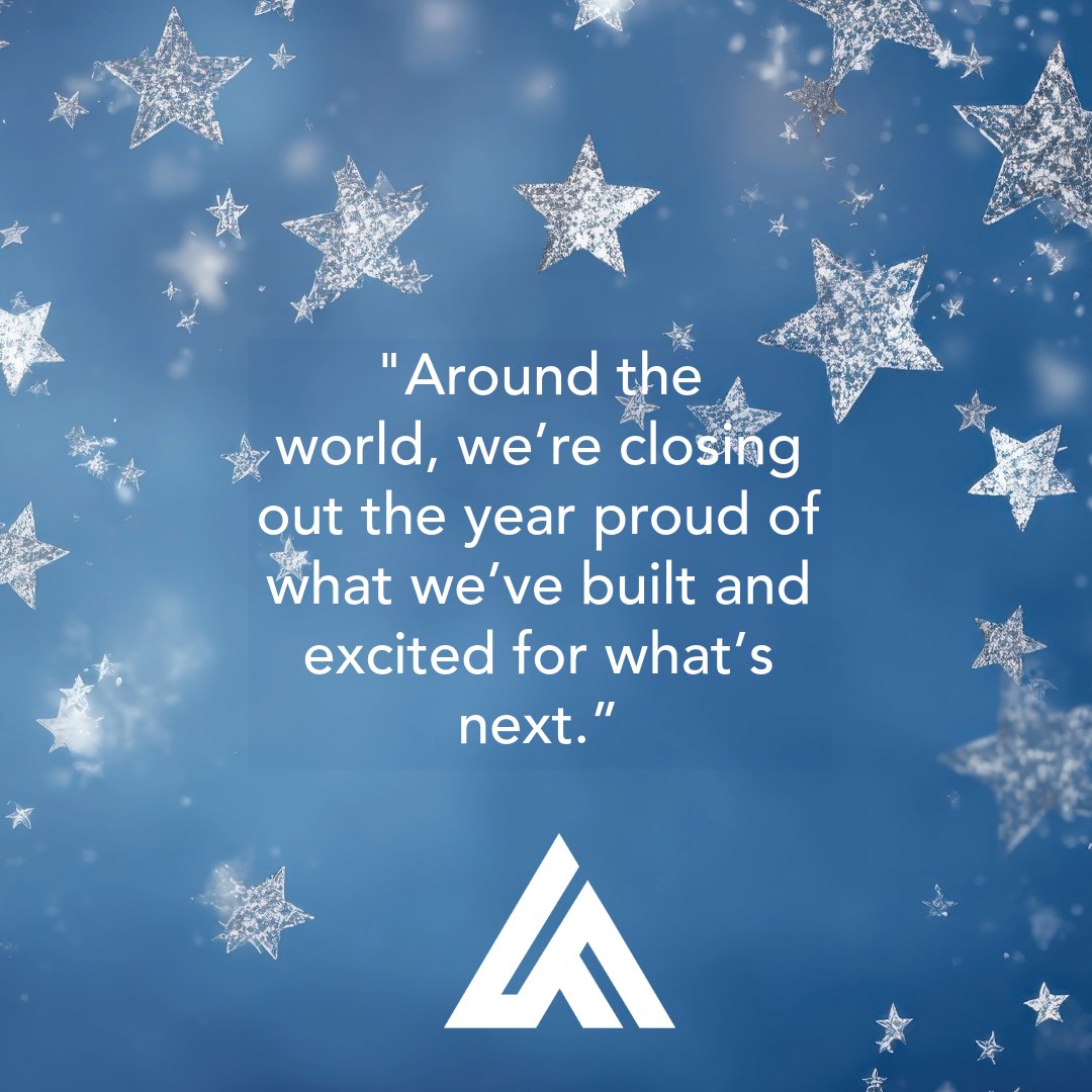 Afinitas_'s tweet photo. Counting down to a new year filled with new opportunities. 

Wishing our team members and industry partners and their families a very Happy 2026! https://t.co/LQNgrAvoYo