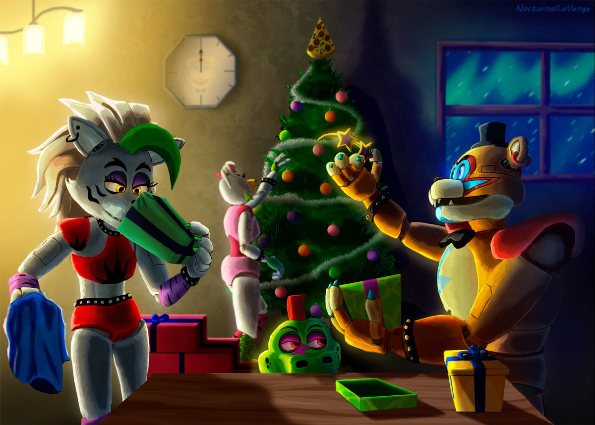 Happy New Year!
#FNAF #fnaffanart #fnafsecuritybreach