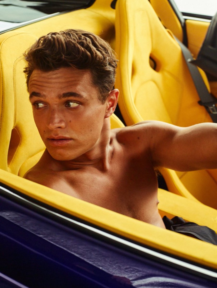ln4norris's tweet image. LANDO NORRIS FOR BRITISH VOGUE.