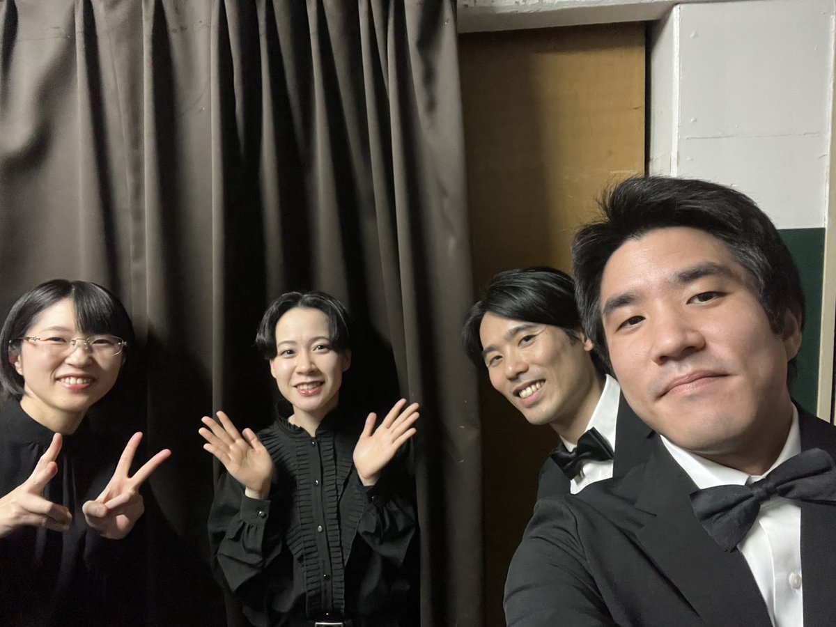 ms2nsn's tweet photo. ホテルニューオータニ 大晦日ガラ・コンサート＆第九公演にて仕事納めでした〜！お疲れ様でした🥳そして、今年も皆様ありがとうございました！来年もどうぞよろしくお願いいたします🙇‍♀️🎍 https://t.co/emQ3T9Zp0m