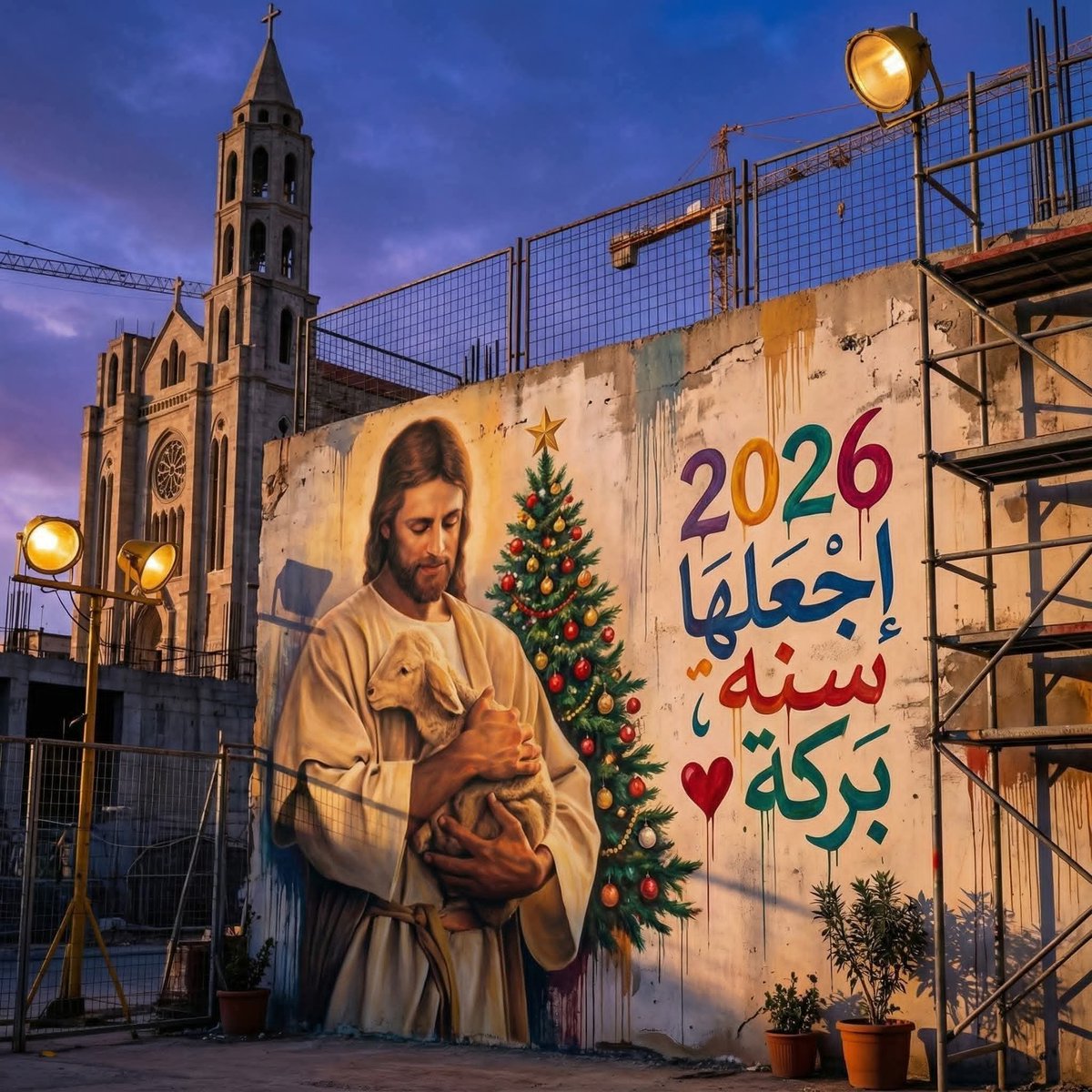 بارك اكليل هذه السنه بصلاحك❤️🤍